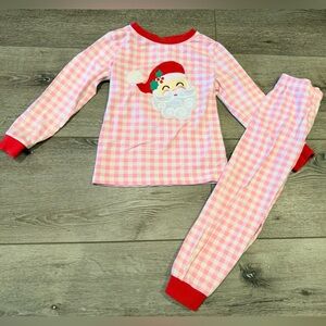 Classic Whimsy size 5 Santa pajamas
